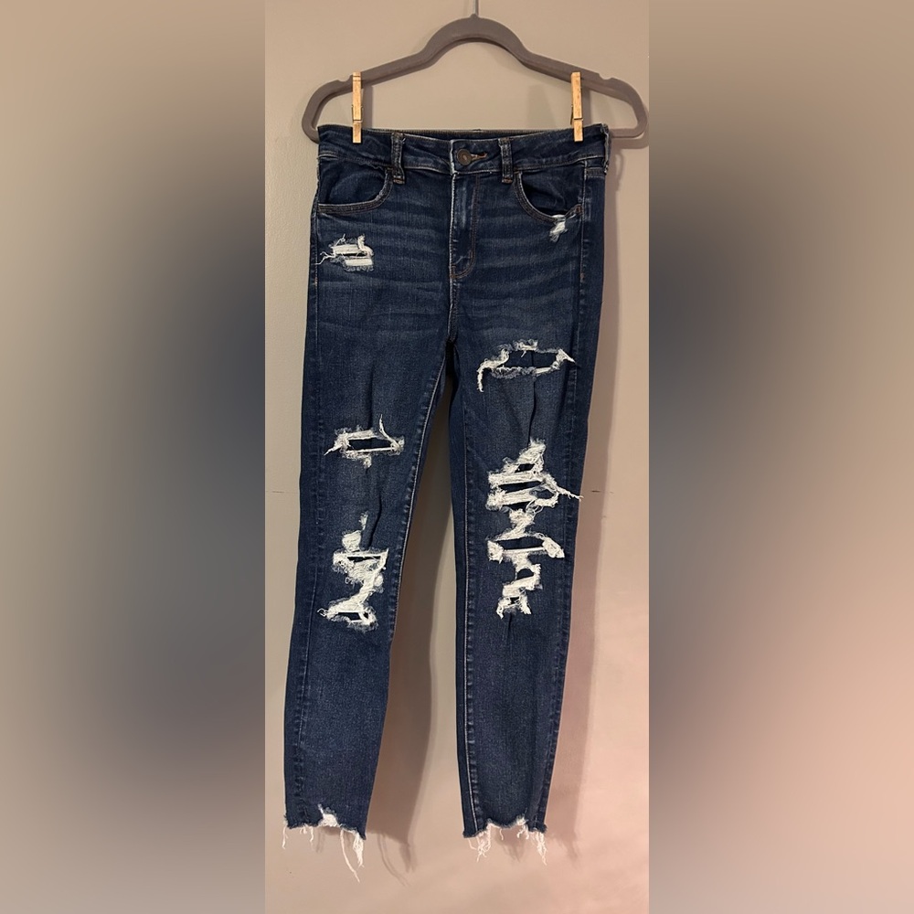 American Eagle Hi-Rise Jeggings size 8 short
